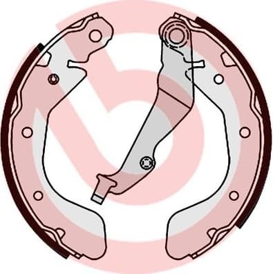 Brake Shoe Set ESSENTIAL LINE S10514