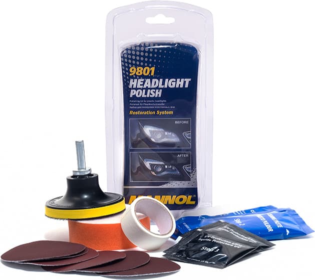 Žibintų atnaujinimo komplektas MANNOL - MANNOL9801