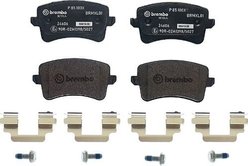 Brake Pad Set, disc brake XTRA LINE P85100X - image 2