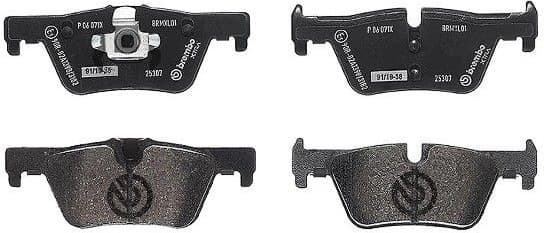 Brake Pad Set, disc brake XTRA LINE P06071X - image 2