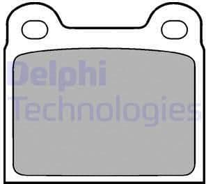 Brake Pad Set, disc brake LP18