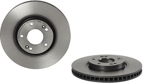 Brake Disc PRIME LINE - UV Coated 09.D210.11 - image 2
