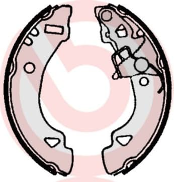 Brake Shoe Set ESSENTIAL LINE S23512