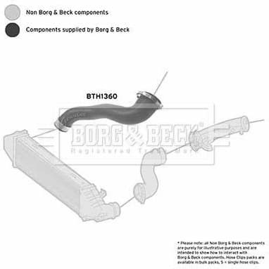 Charge Air Hose BTH1360