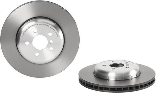 Brake disc, 1pcs FRONT, Top Quality 09.D905.13 - image 2