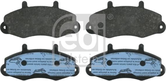 Brake Pad Set, disc brake 16037