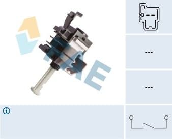 Switch, clutch control (cruise control) 24856