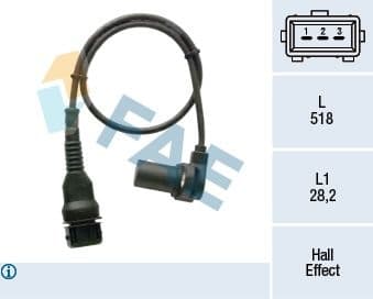 Sensor, camshaft position 79454