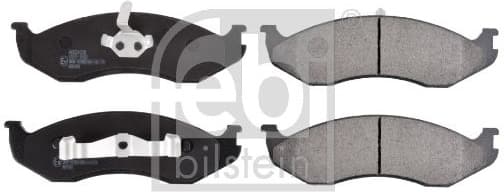 Brake Pad Set, disc brake 116332