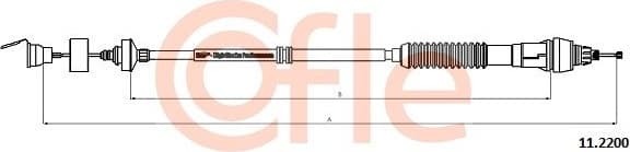 Cable Pull, clutch control 11.2200
