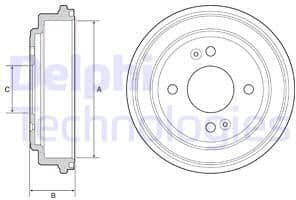 Brake Drum BF551