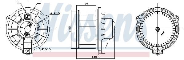 Interior Blower 87795