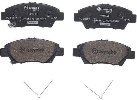 Brake Pad Set, disc brake XTRA LINE P28050X - image 2