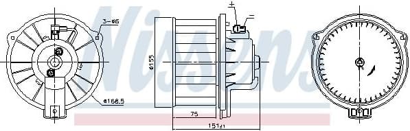 Interior Blower 87796