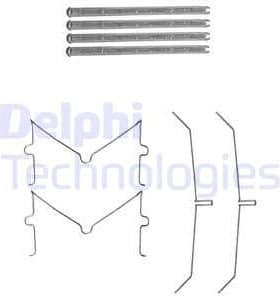 Accessory Kit, disc brake pad LX0637