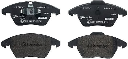 Brake Pad Set, disc brake XTRA LINE P61076X - image 2