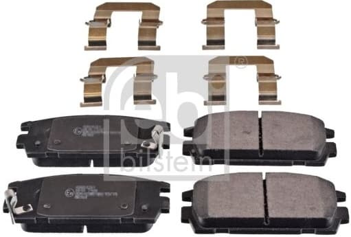 Brake Pad Set, disc brake 170855