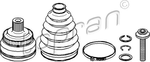 Joint Kit, drive shaft 110 811