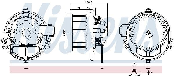 Interior Blower 87431