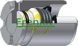 Piston, brake caliper K344707