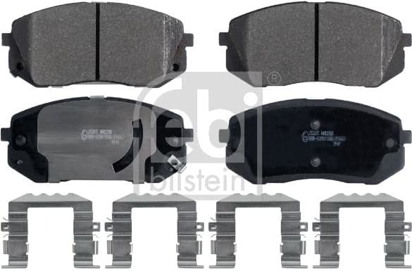 Brake Pad Set, disc brake 116265
