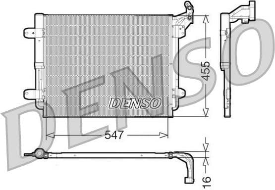 Condenser, air conditioning DCN32062
