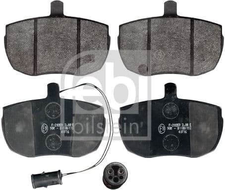 Brake Pad Set, disc brake 116127
