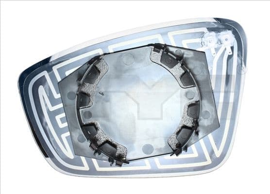 Mirror Glass, exterior mirror 337-0225-1