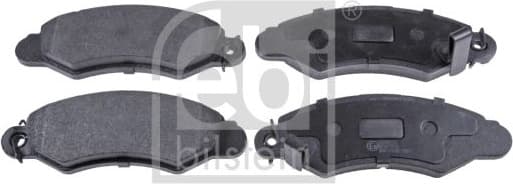 Brake Pad Set, disc brake 116398