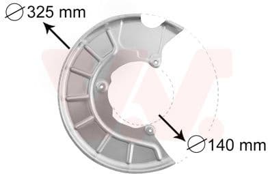 Splash Guard, brake disc 7622372