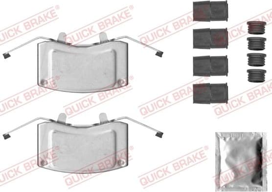 Accessory Kit, disc brake pad 109-0051