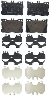 Brake pads front, Top Quality P50139