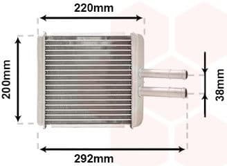 Heat Exchanger, interior heating 81006027