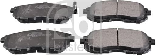 Brake Pad Set, disc brake 116385