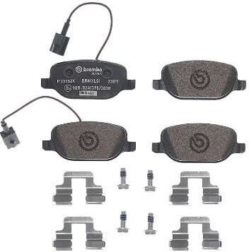 Brake Pad Set, disc brake XTRA LINE P23152X - image 2