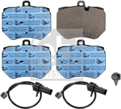 Brake Pad Set, disc brake 16936