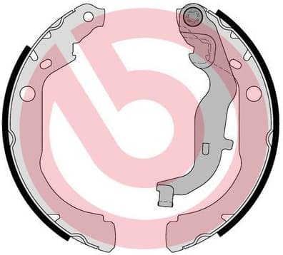 Brake Shoe Set ESSENTIAL LINE S68549