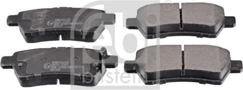 Brake Pad Set, disc brake 116351