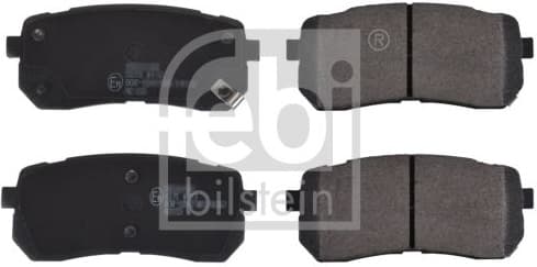 Brake Pad Set, disc brake 116319