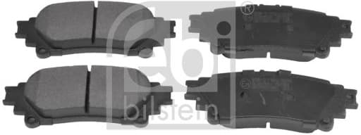Brake Pad Set, disc brake 116359