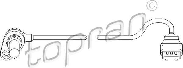 Sensor, speed 111 400