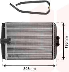 Heat Exchanger, interior heating *** IR PLUS *** 30006250