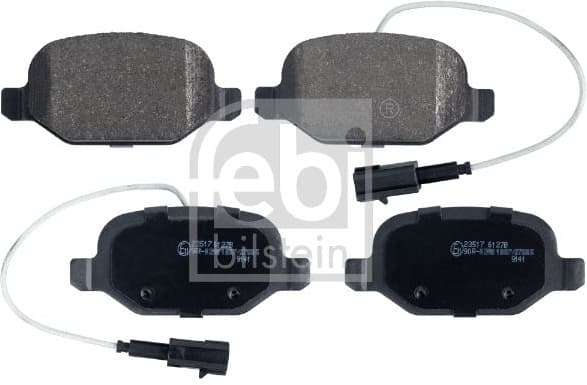 Brake Pad Set, disc brake 116423