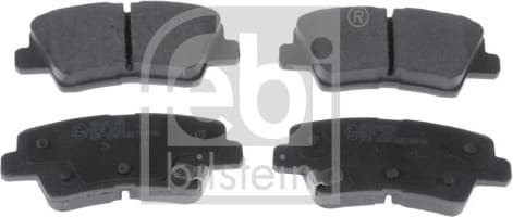 Brake Pad Set, disc brake 116285