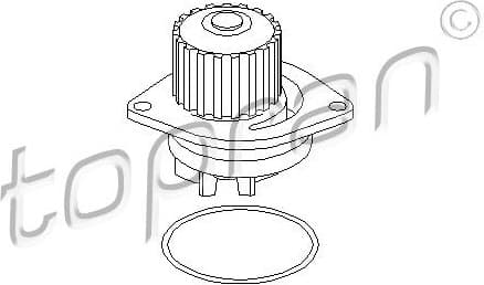 Water Pump, engine cooling 720 167