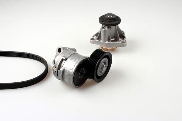 Water Pump + V-ribbed Belt Kit PK03200
