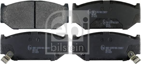 Brake Pad Set, disc brake 170657