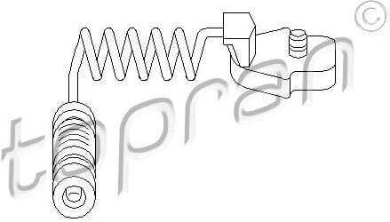 Warning Contact, brake pad wear 400 984