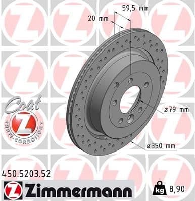 Brake Disc SPORT BRAKE DISC Z 450.5203.52