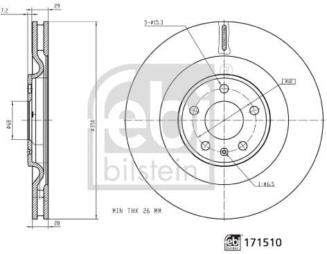 Brake Disc 171510